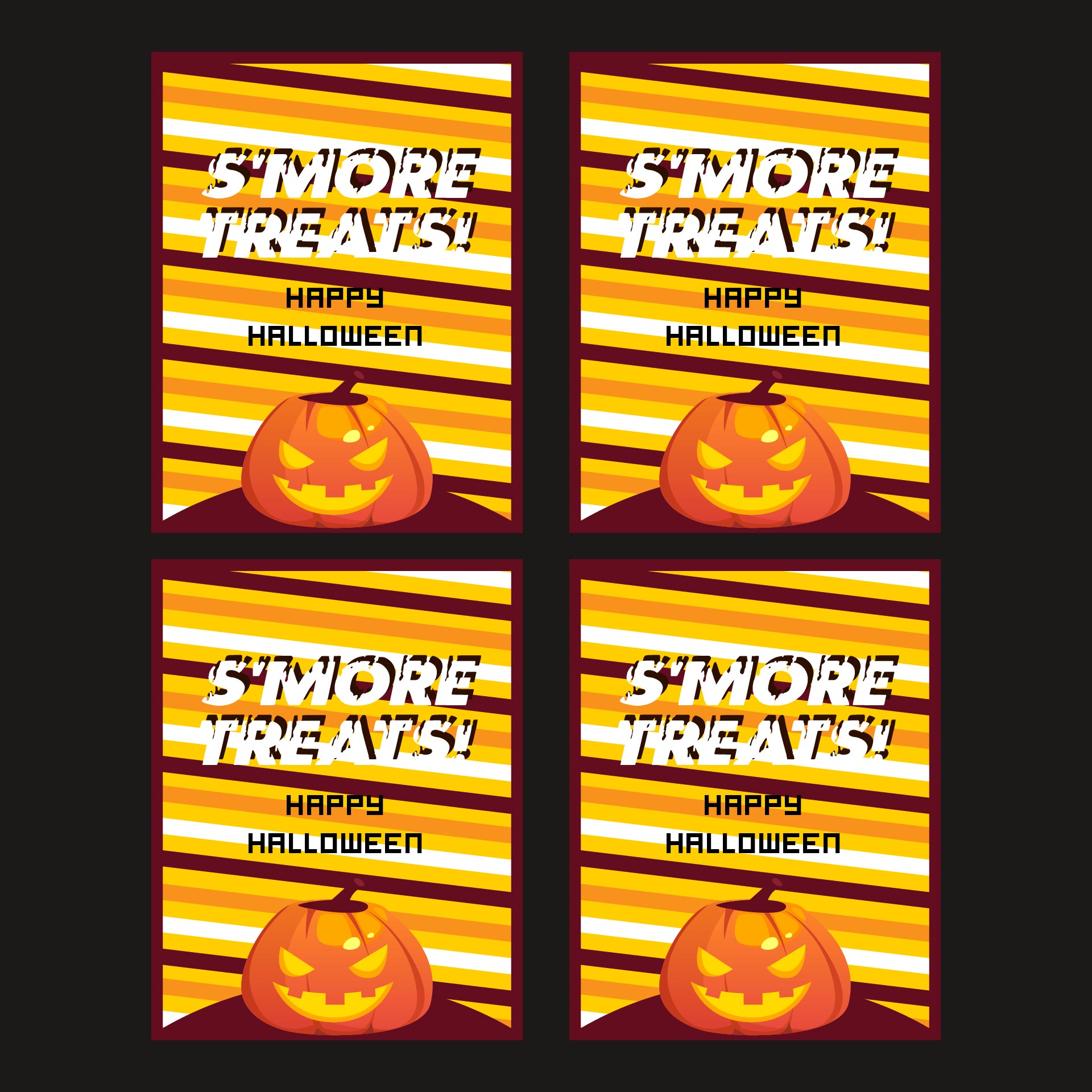 15 Best Halloween S'mores Printable Tag PDF for Free at Printablee