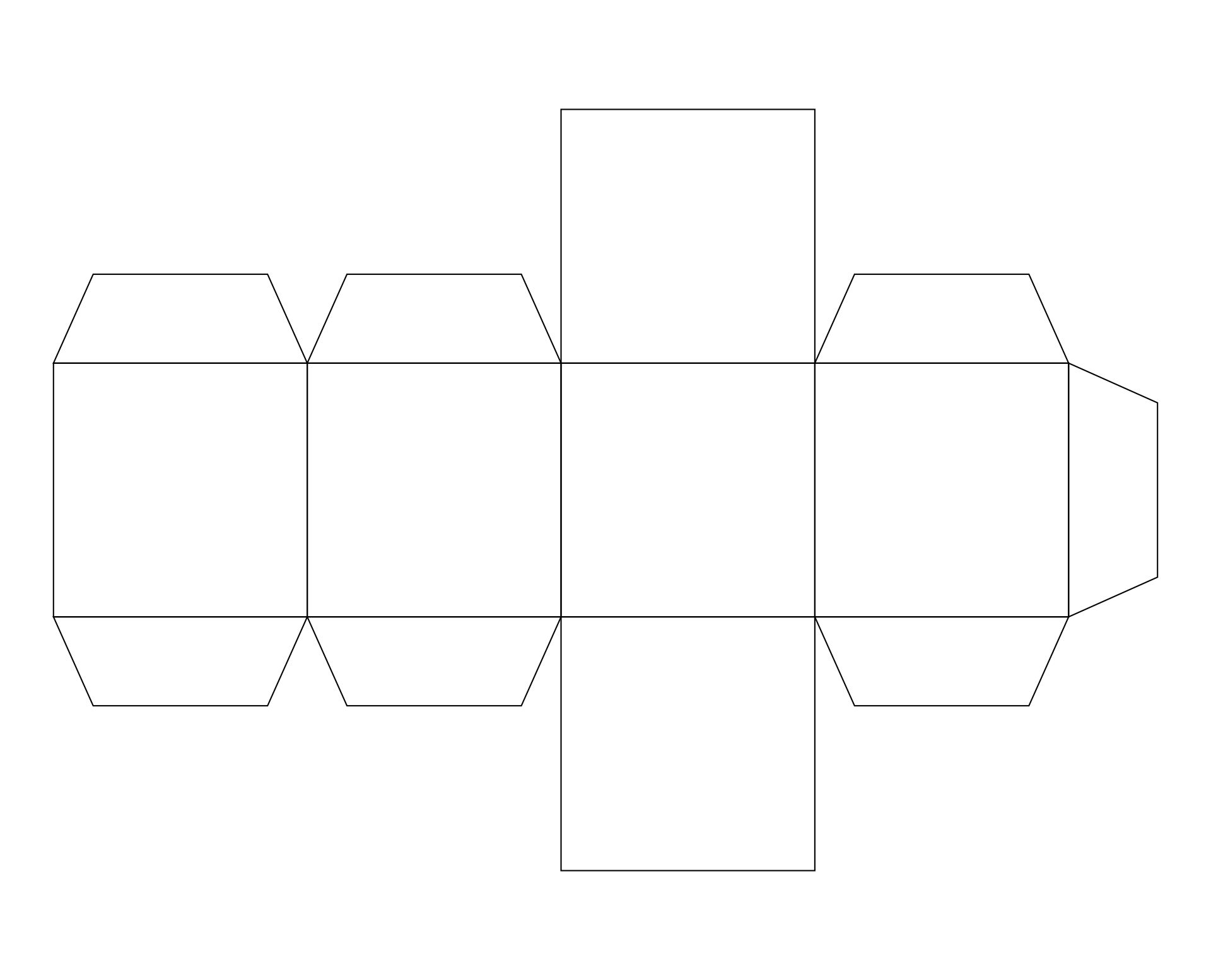 3d Box Template 3d Box Template