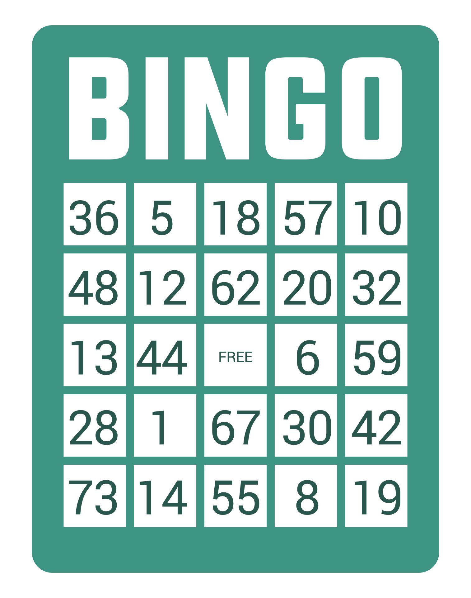 10 Best Free Printable Bingo Template PDF for Free at Printablee