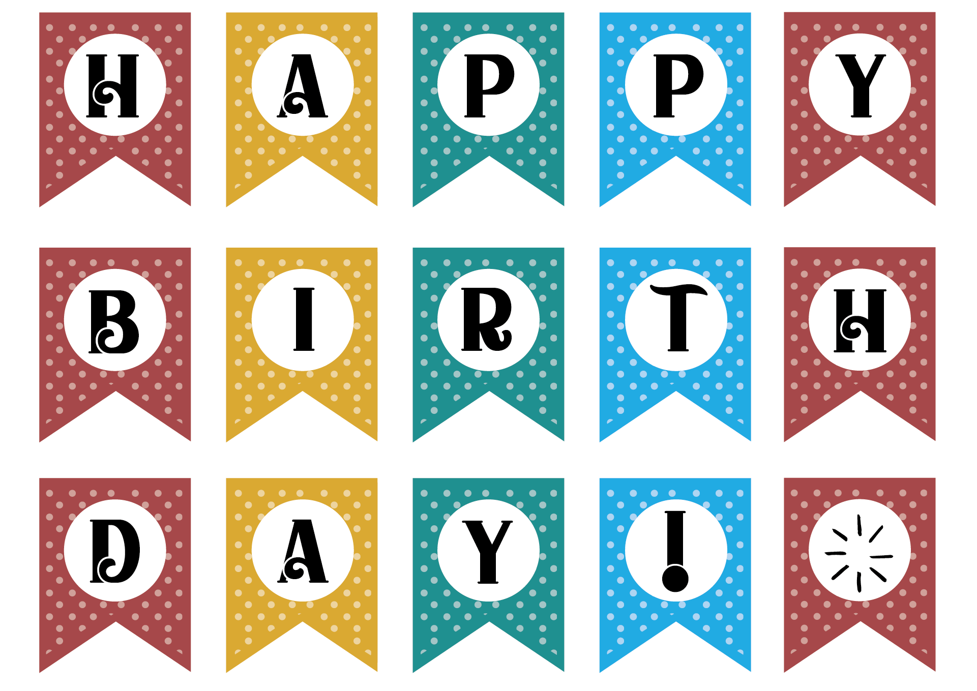 Striscione Compleanno Happy Birthday HogY - Tessuto Resistente E Riutilizzabile - Decorazione Feste, 184,9 X 89,9 Cm