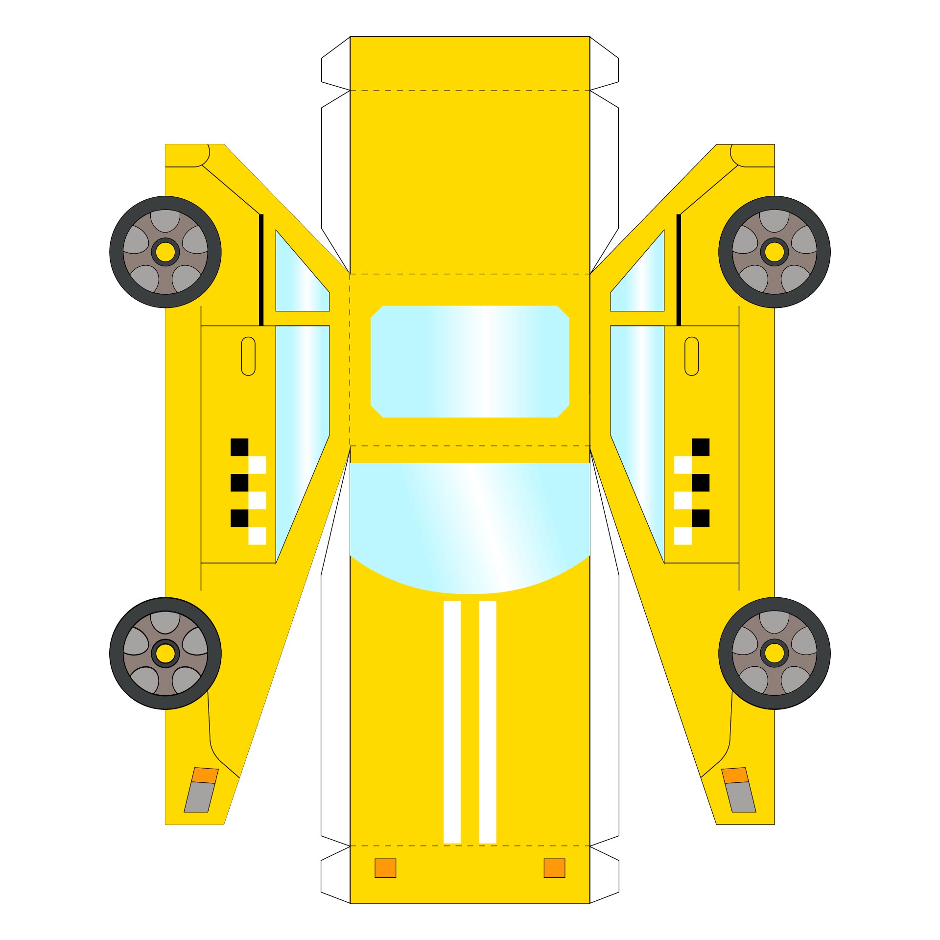 Printable Car Template