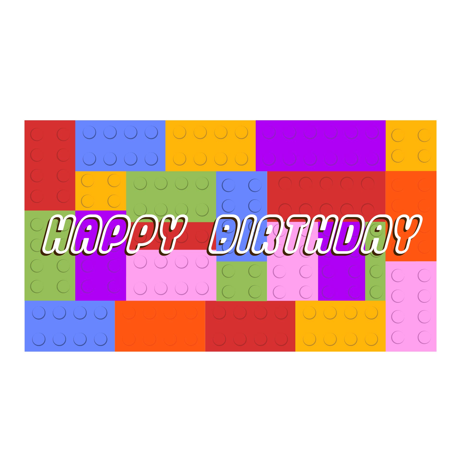 LEGO Happy Birthday Sign - 10 Free PDF Printables | Printablee