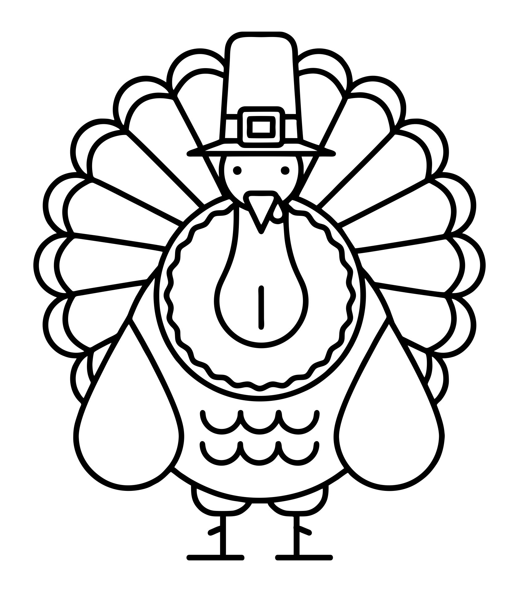 Turkey Outline Printable Free Coloring Pages To Print Turkey Outline Printable Free Coloring Pages To Print