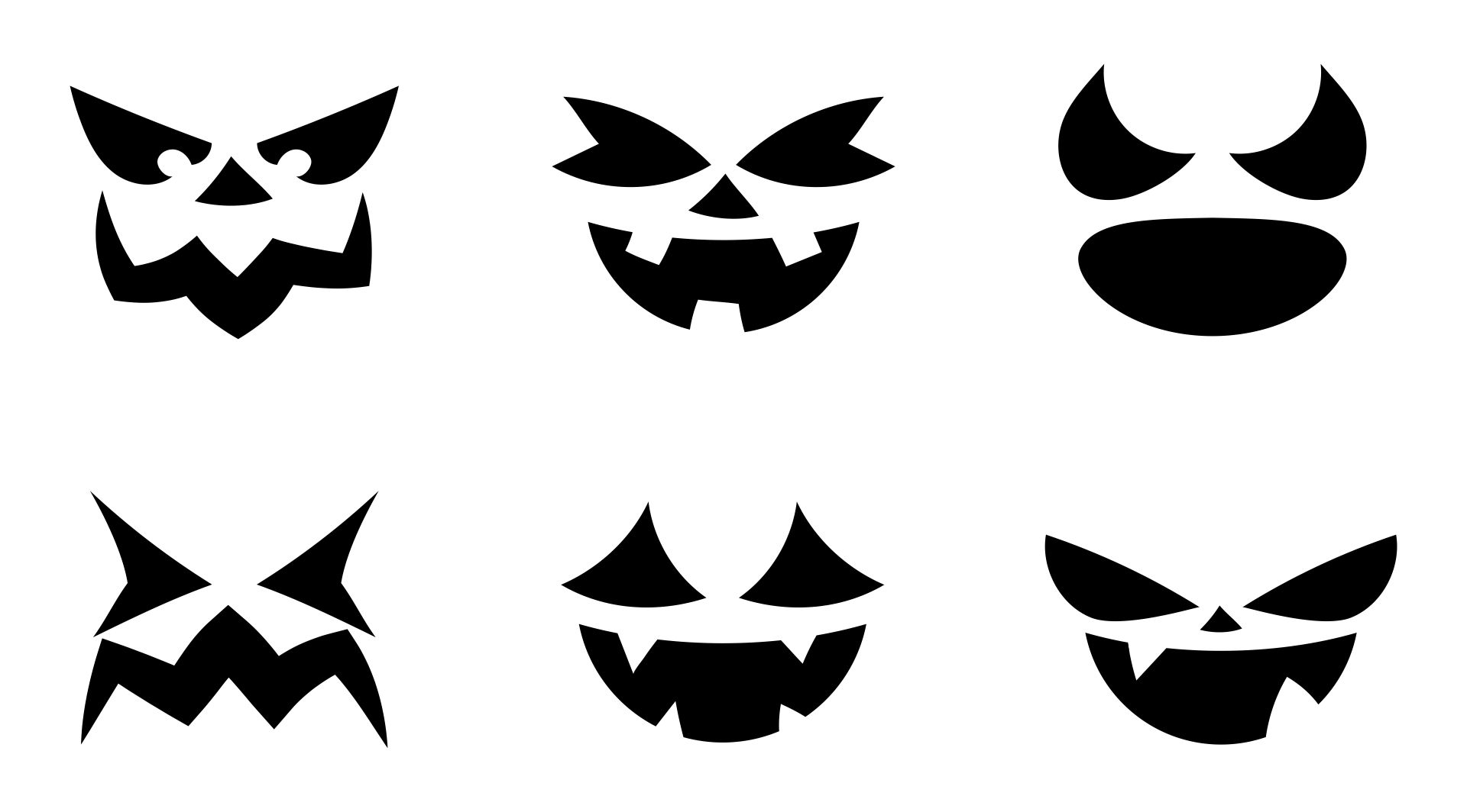 15 Best Free Printable Pumpkin Carving Patterns PDF for Free at Printablee