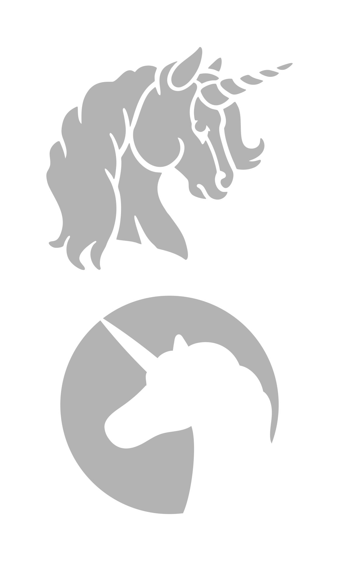 10 Best Unicorn Stencils Free Printable PDF for Free at Printablee
