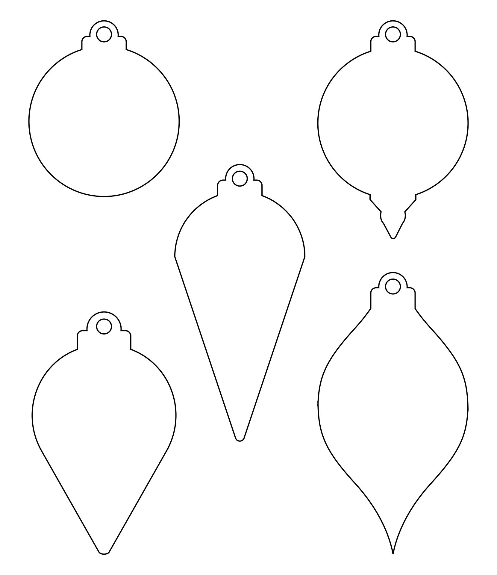 15 Best Printable Christmas Ornaments PDF for Free at Printablee