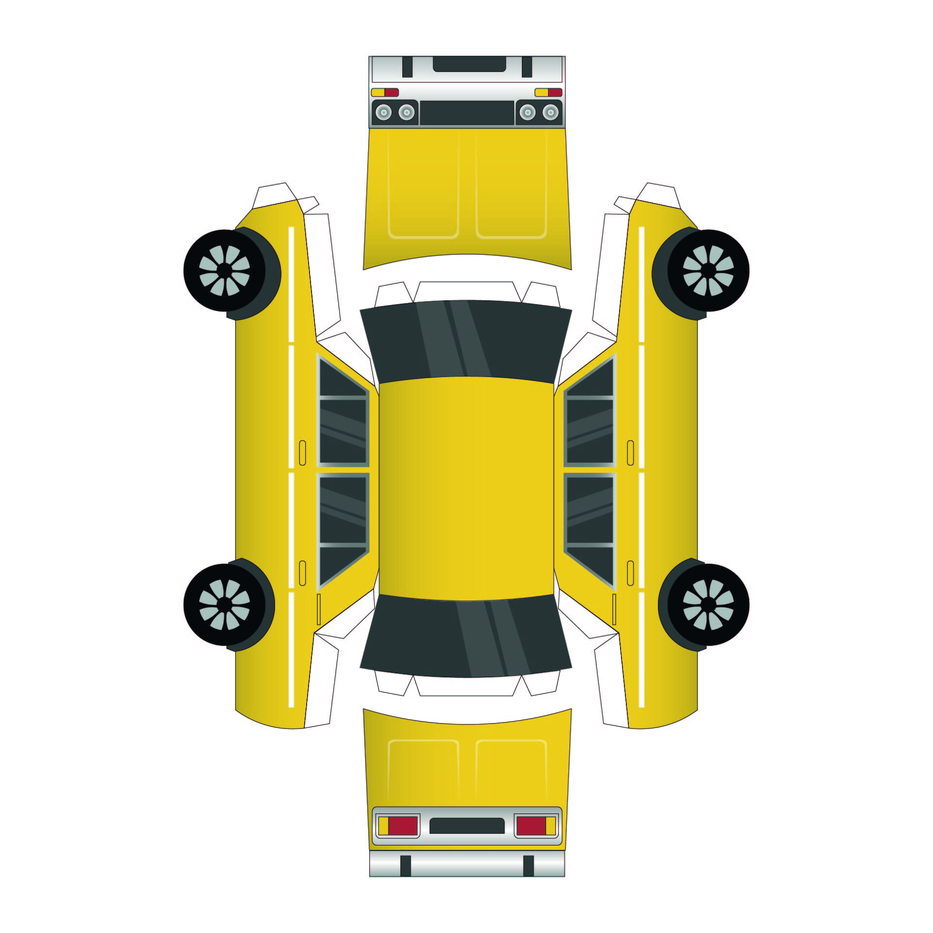 12 Best Printable Paper Cars PDF for Free at Printablee
