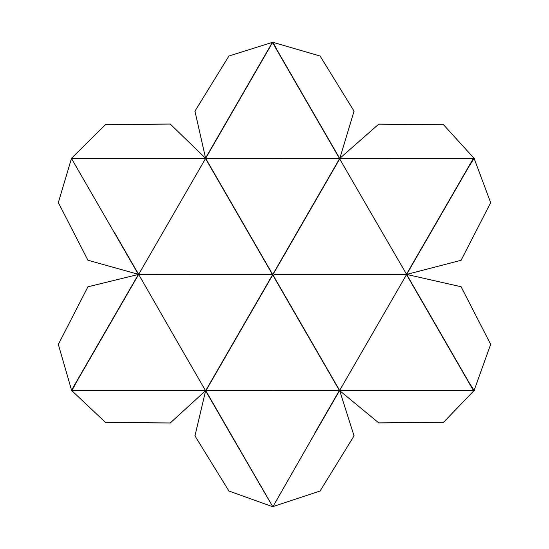 10 Best 3D Star Printable Template Printablee