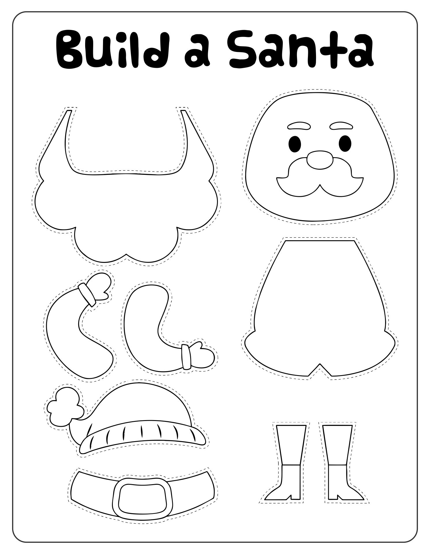 Christmas Crafts 15 Free PDF Printables Printablee