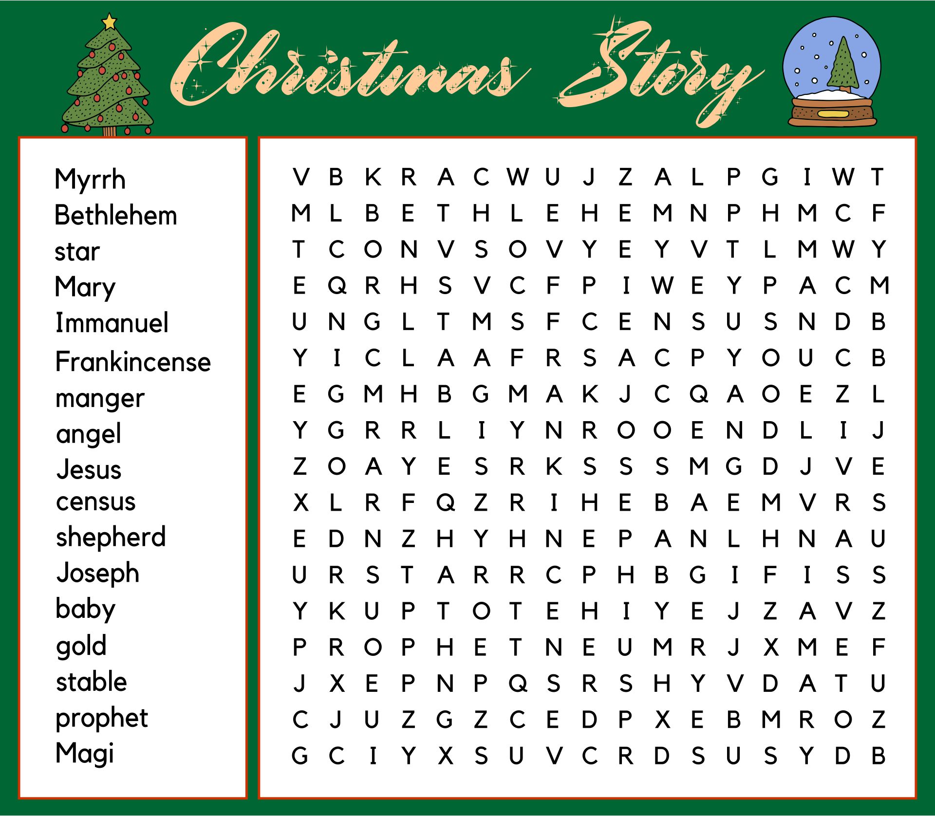 Christmas Word Search Free Printable Pdf Christmas Word Search Free Printable Pdf