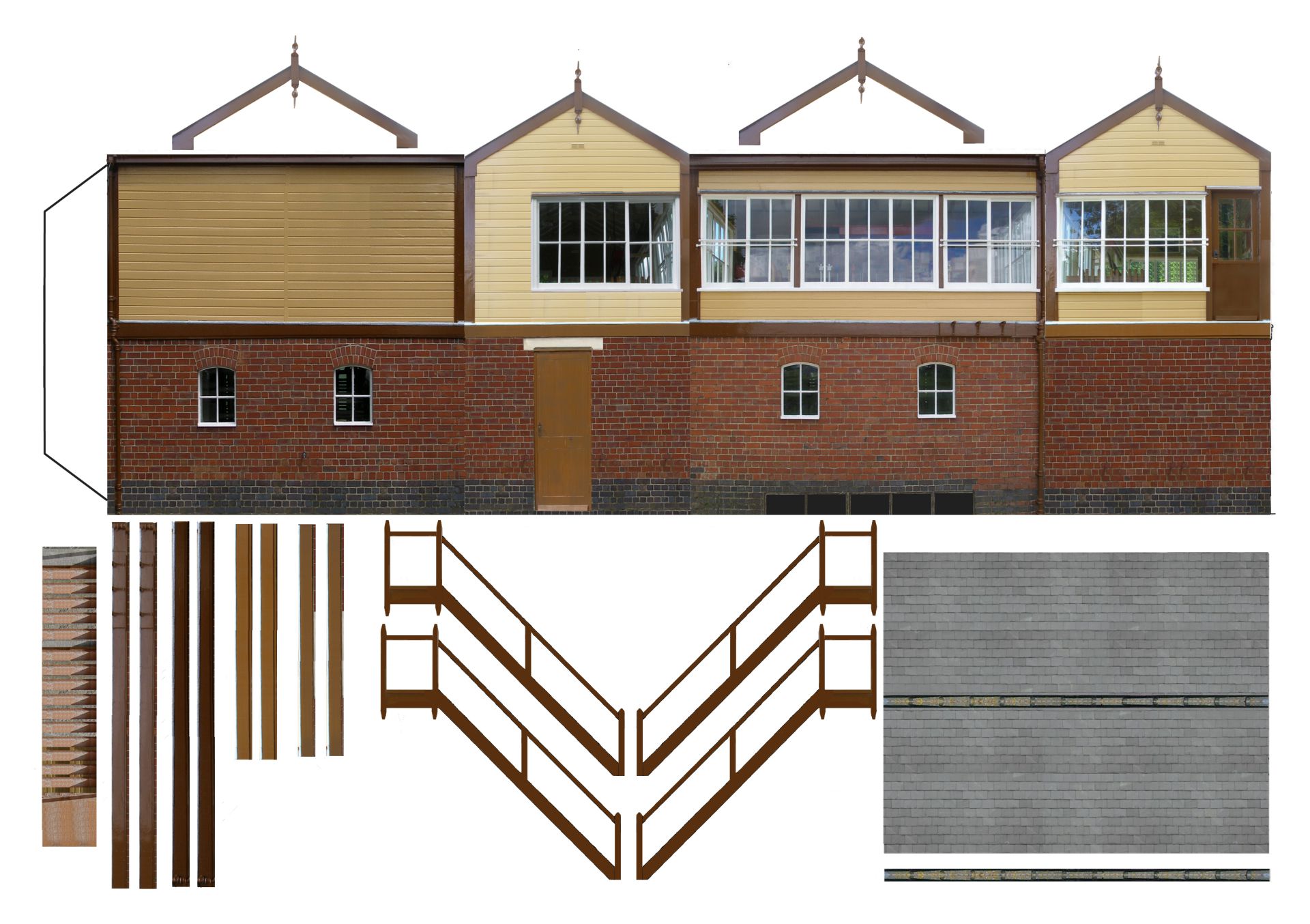 Free Printable Model Buildings