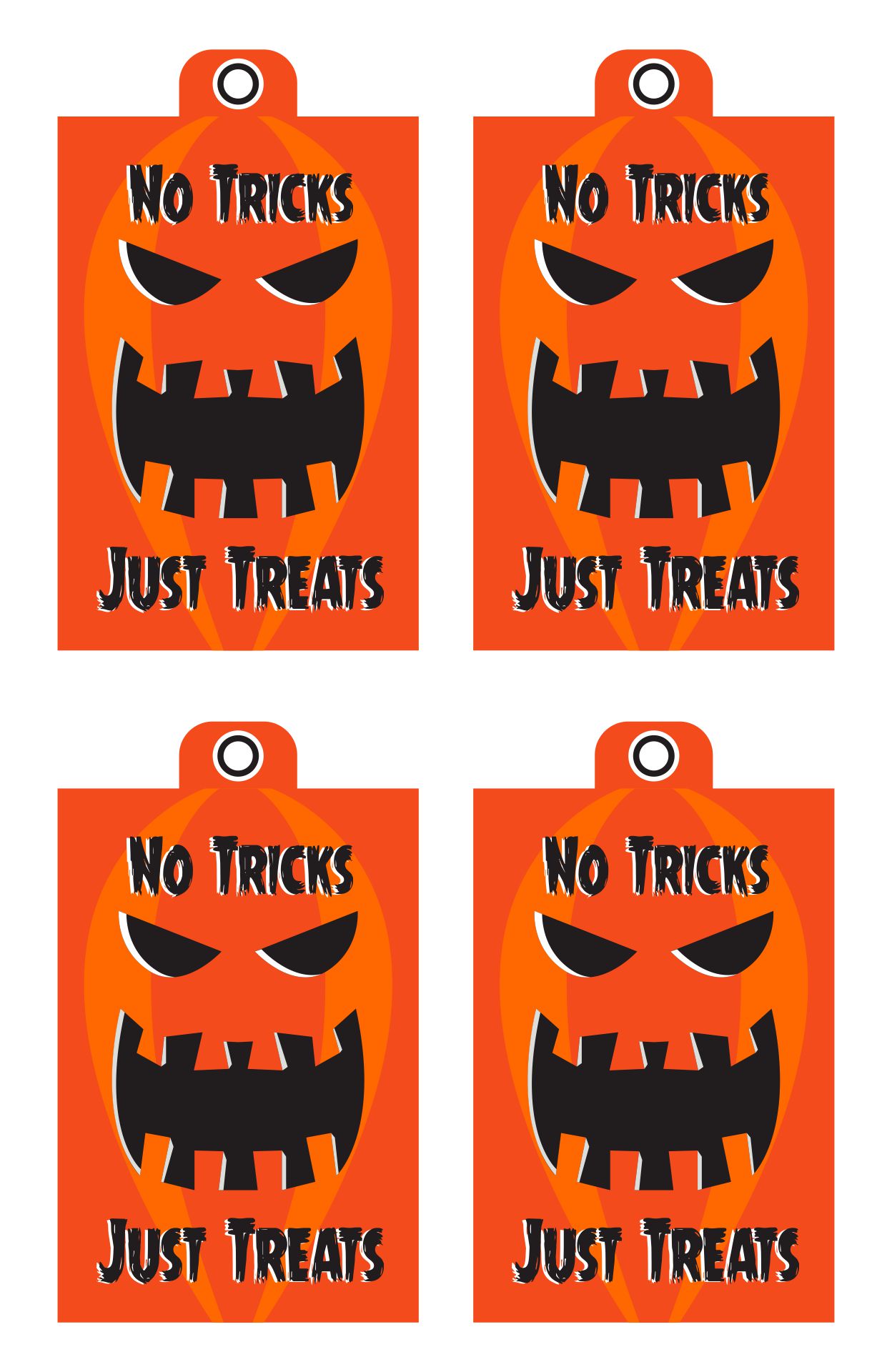 15 Best Free Printable Halloween Tags PDF for Free at Printablee