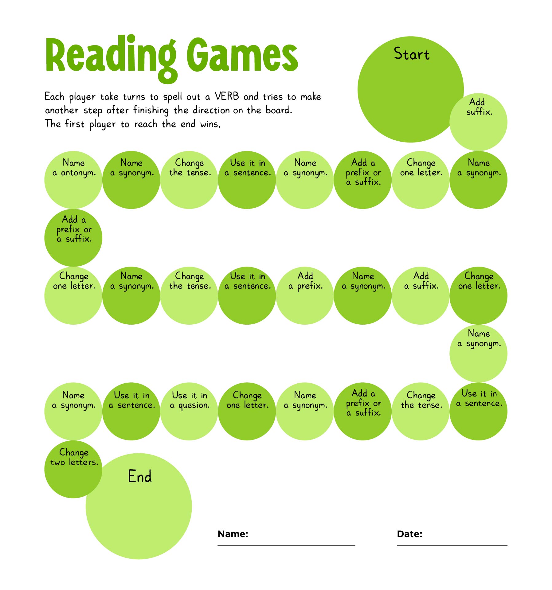 10 Best 4th Grade Printable Reading Games PDF For Free At Printablee