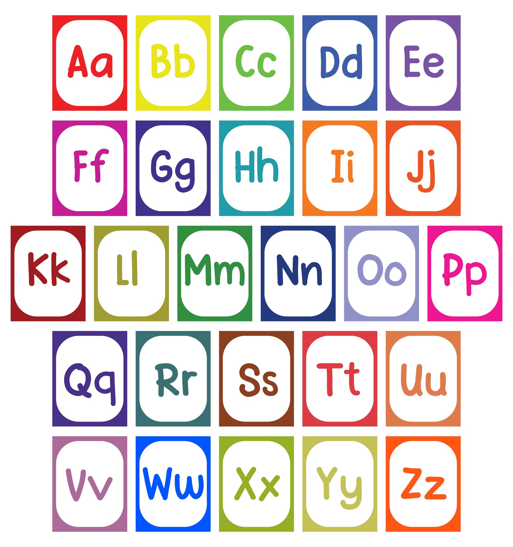 Alphabet Block Letter Large Size - 10 Free PDF Printables | Printablee
