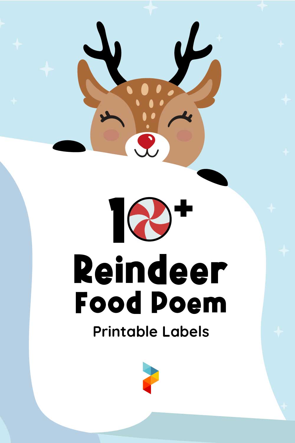 Reindeer Food Poem Labels