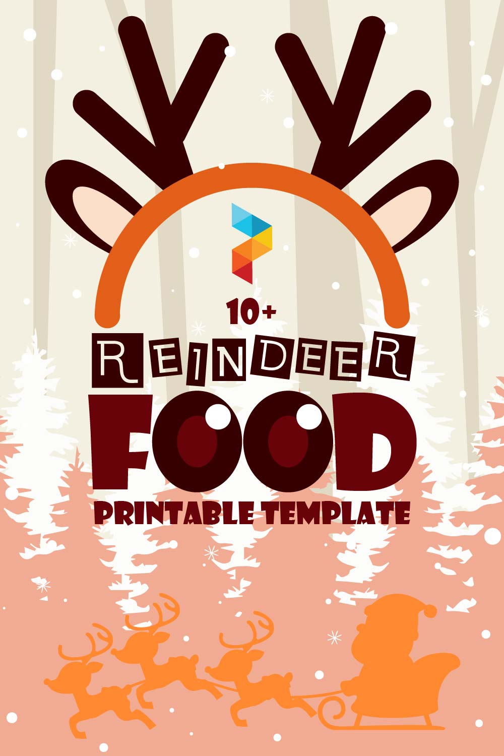Reindeer Food Printable Template