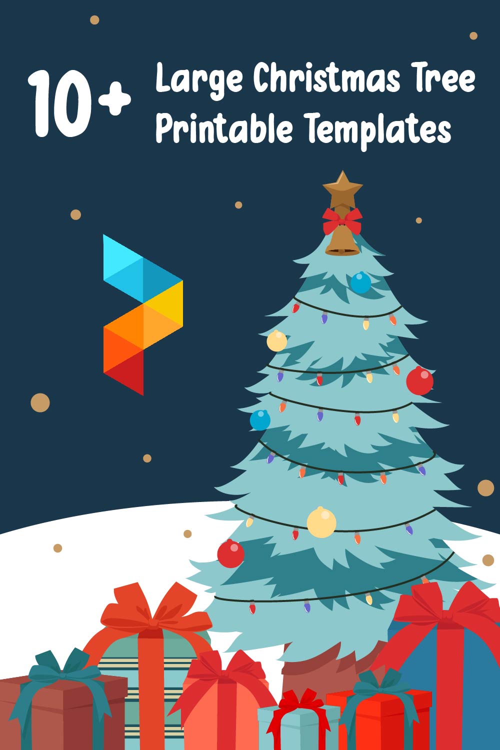 Large Christmas Tree Templates