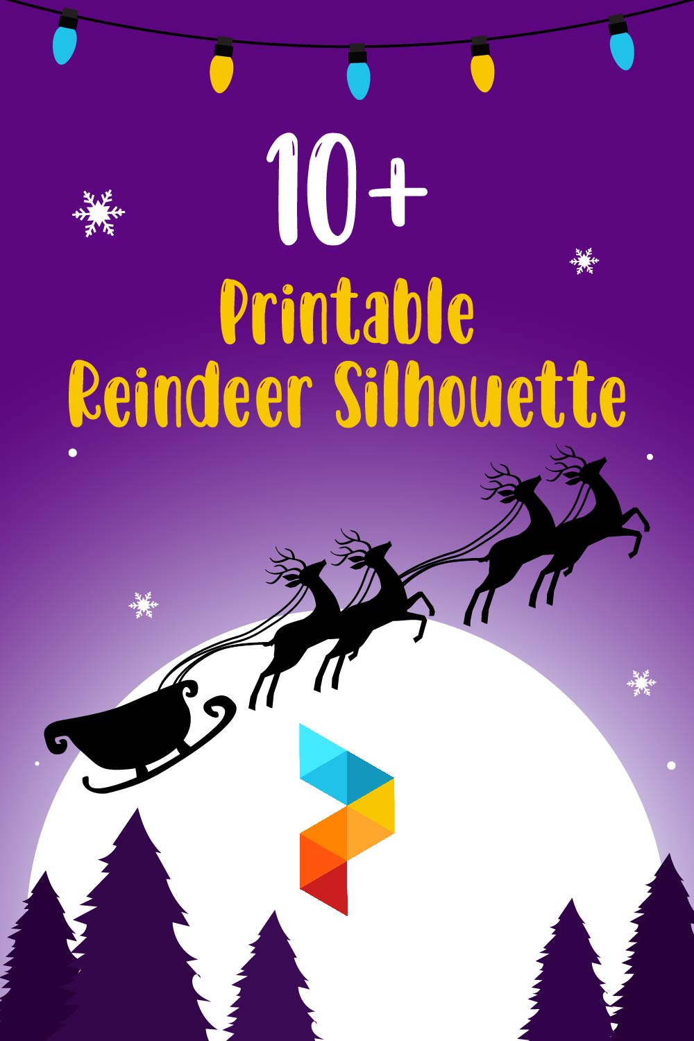 Free Reindeer Silhouette