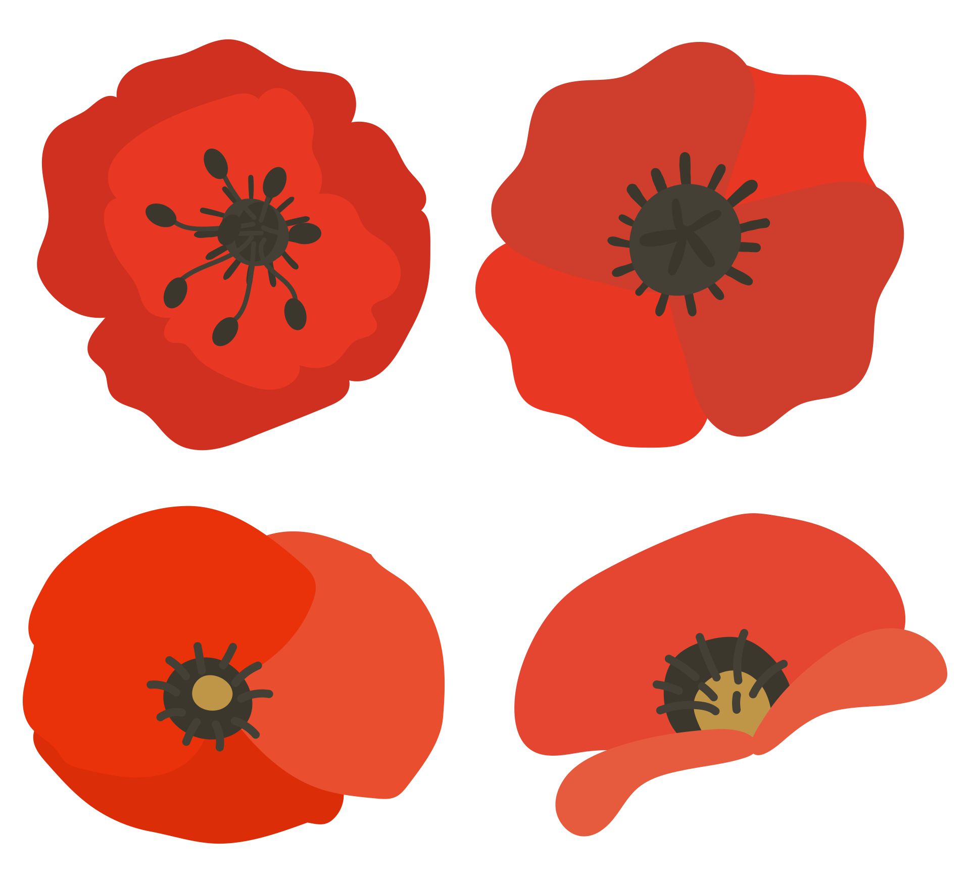 Poppy Template 15 Free PDF Printables Printablee Poppy Template 15 Free PDF Printables Printablee