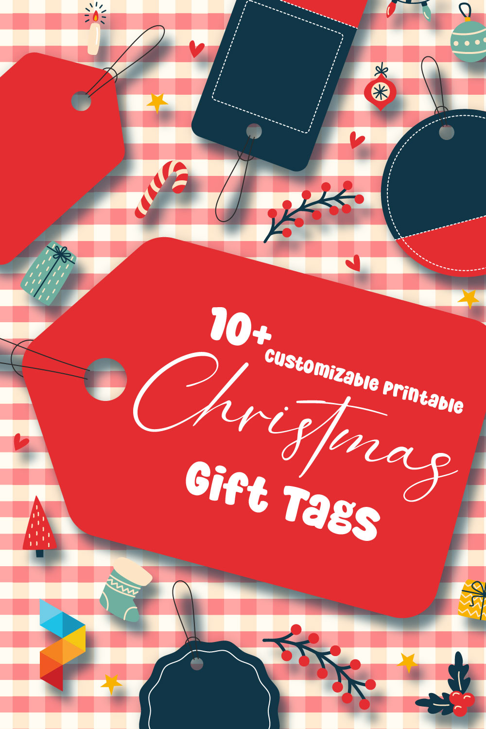 Customizable Christmas Gift Tags