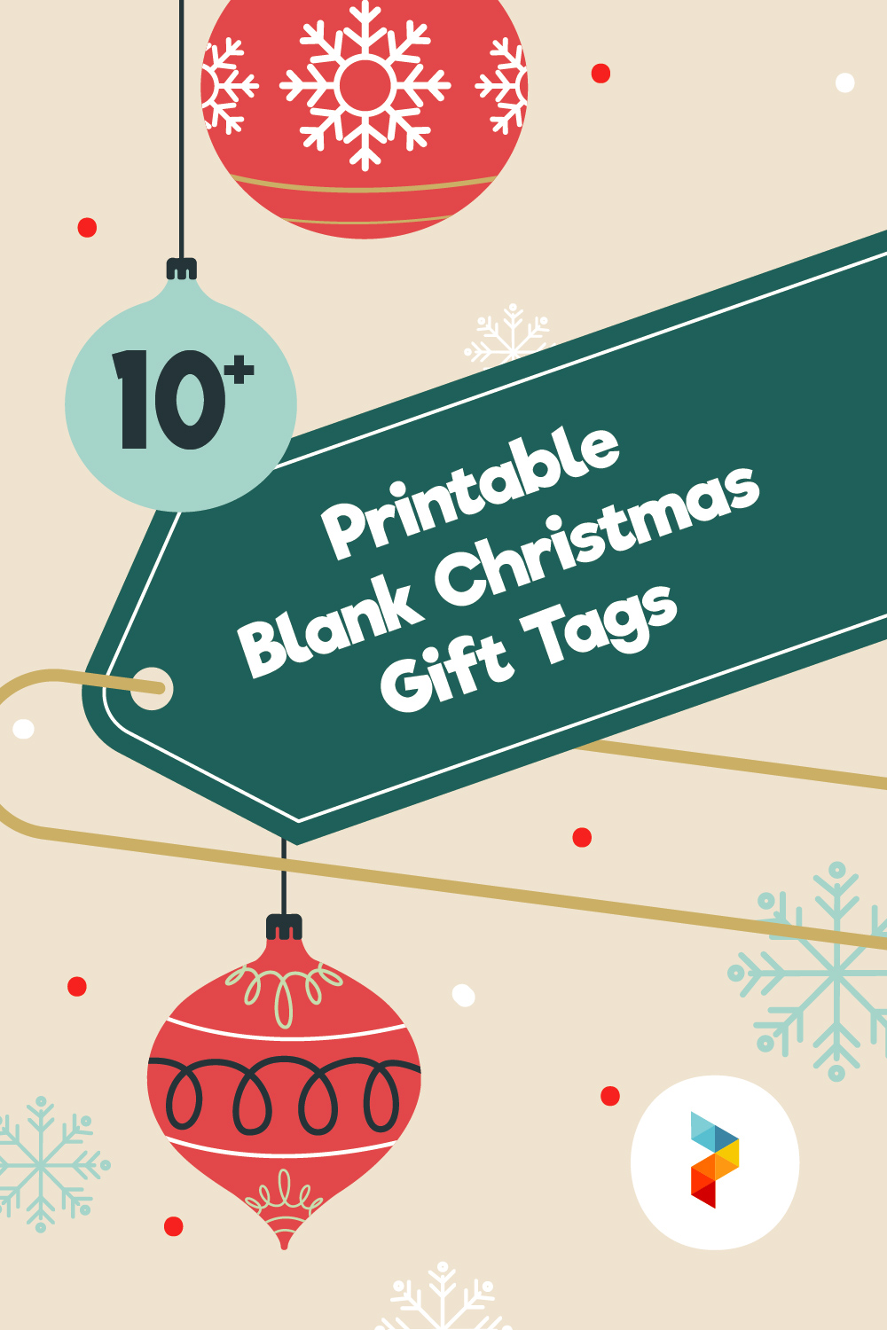 Blank Christmas Gift Tags