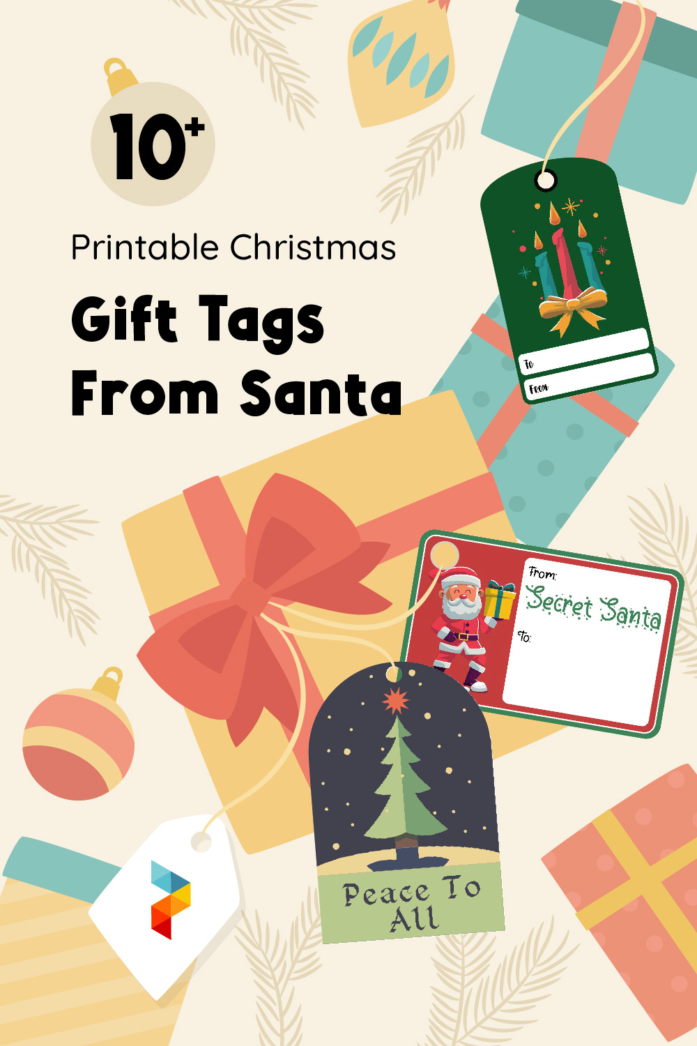 Christmas Gift Tags From Santa