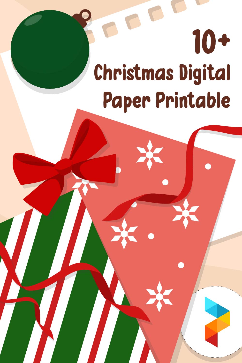 Christmas Digital Paper Christmas Digital Paper
