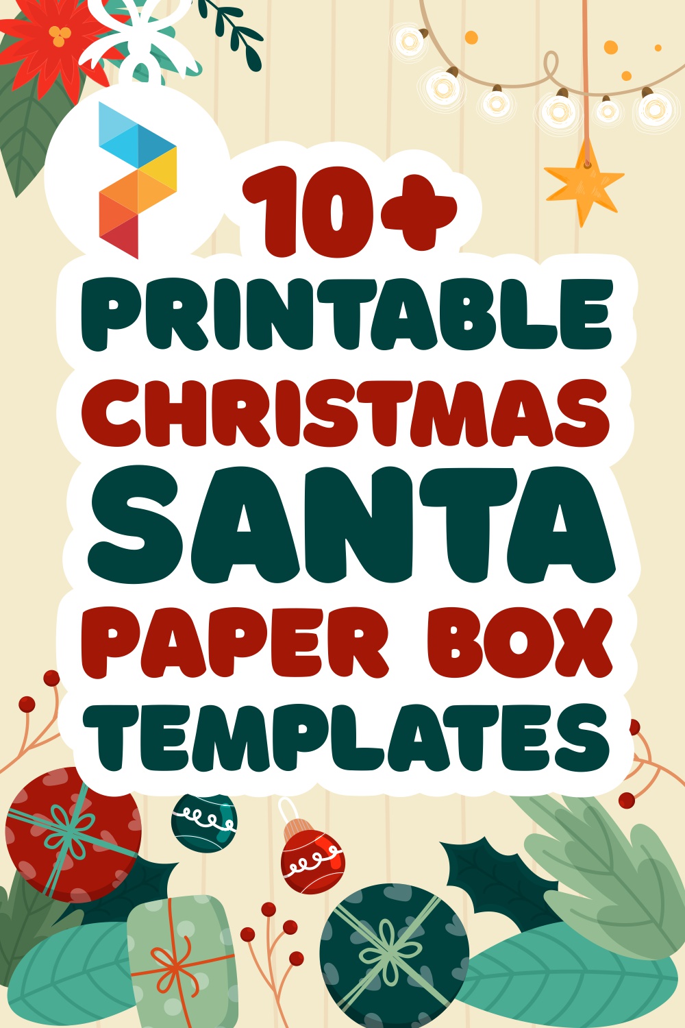 Christmas Santa Paper Box Templates