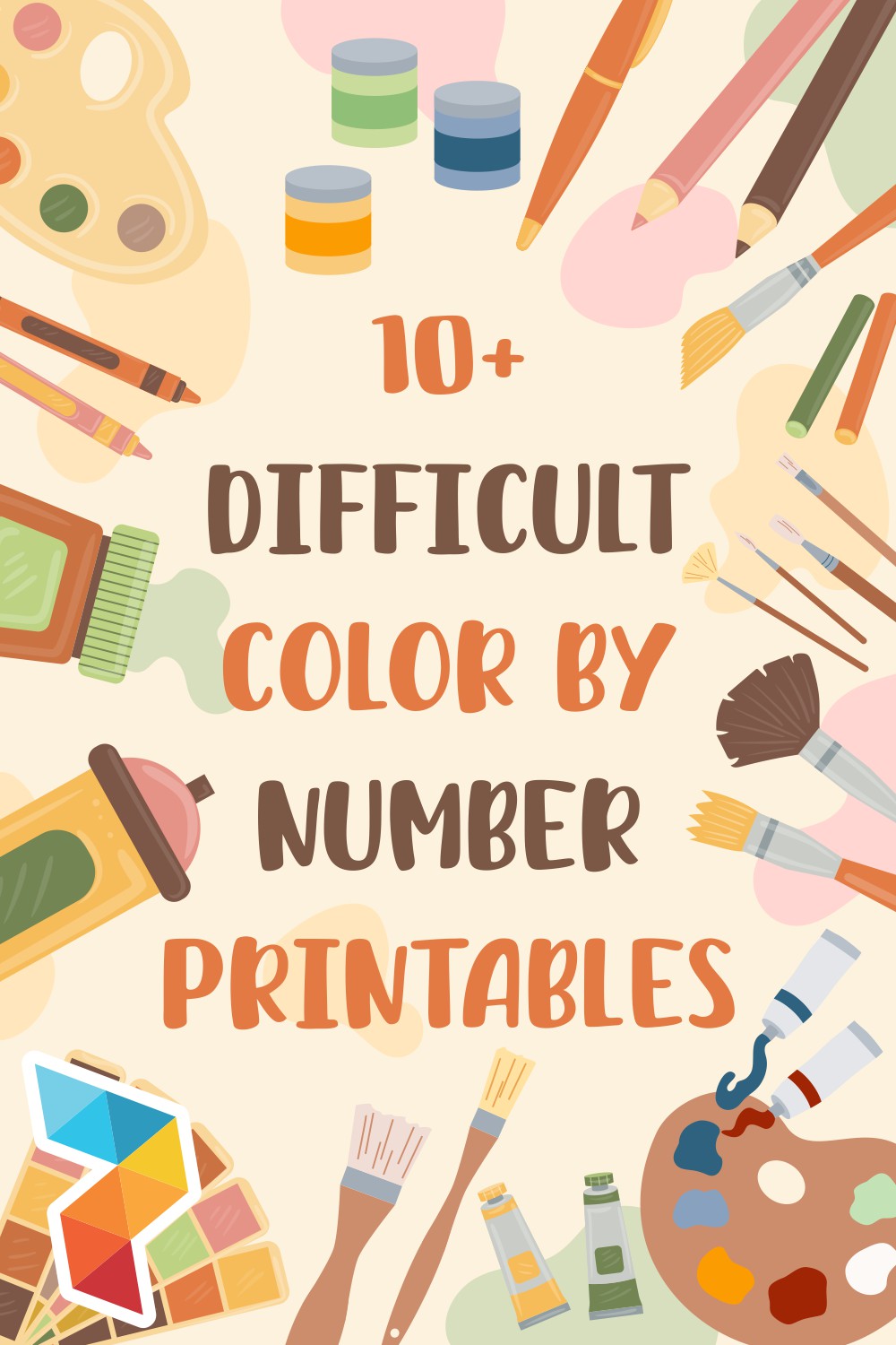 Difficult Color By Number Difficult Color By Number