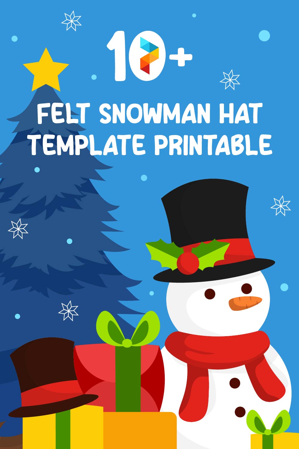Felt Snowman Hat Template