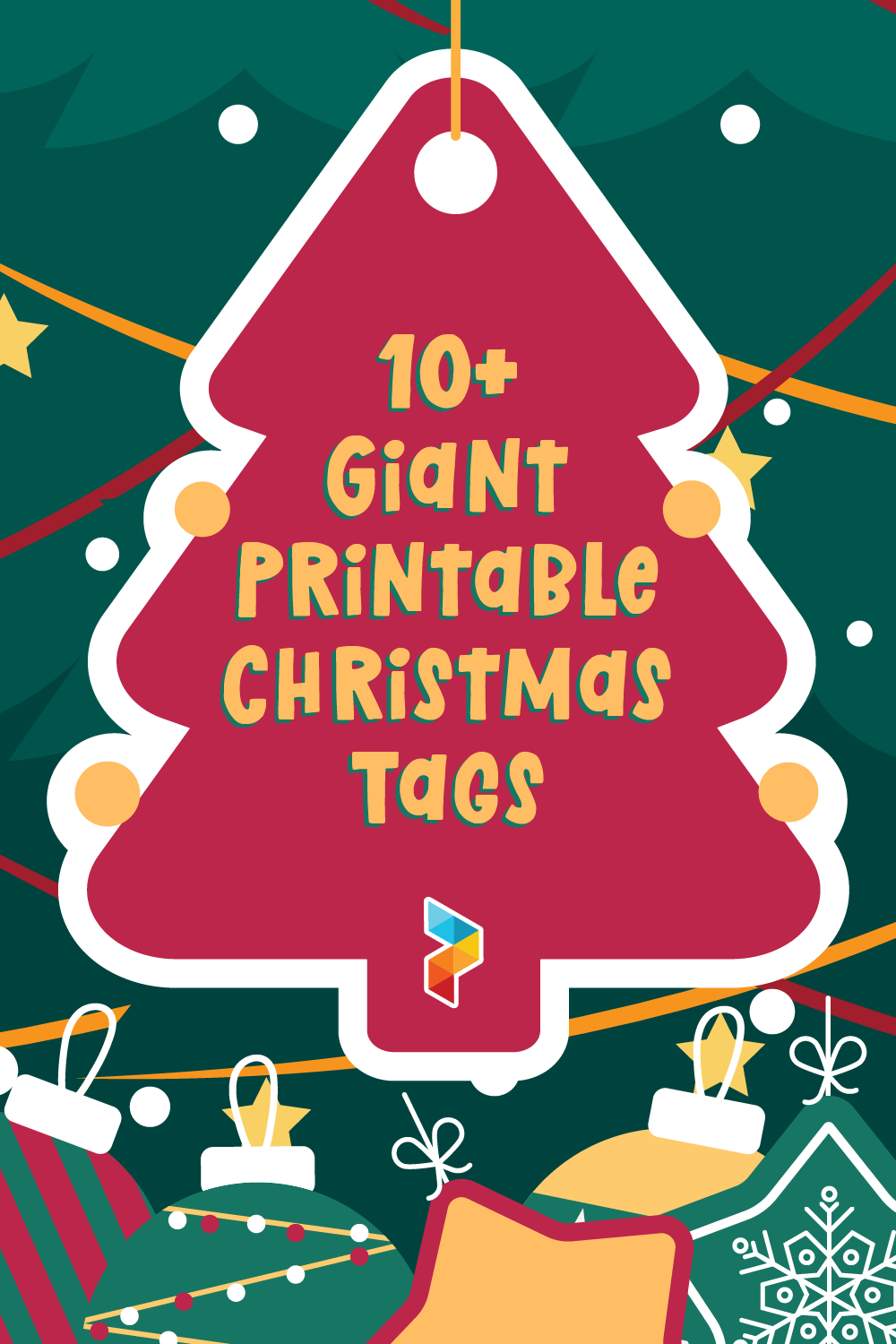 Giant Christmas Tags