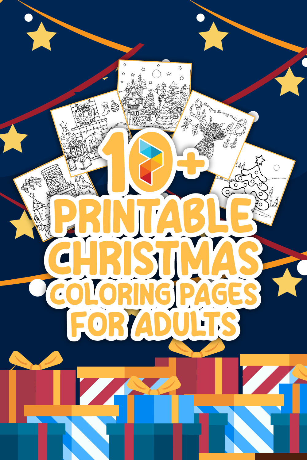 Christmas Coloring Pages For Adults