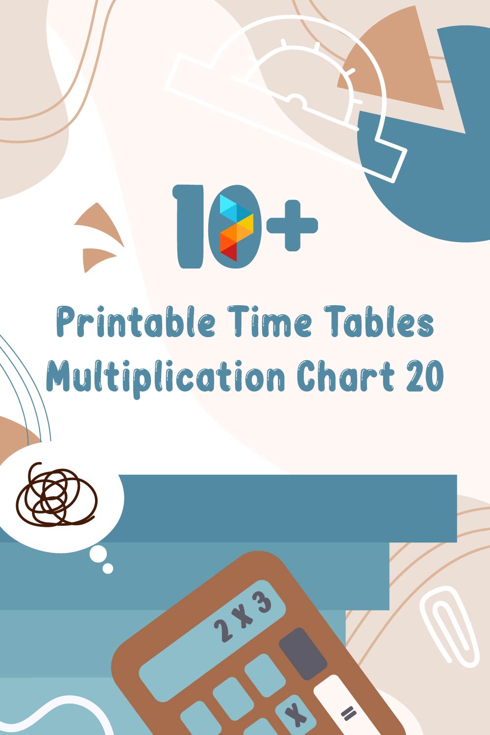 Time Tables Multiplication Chart 20