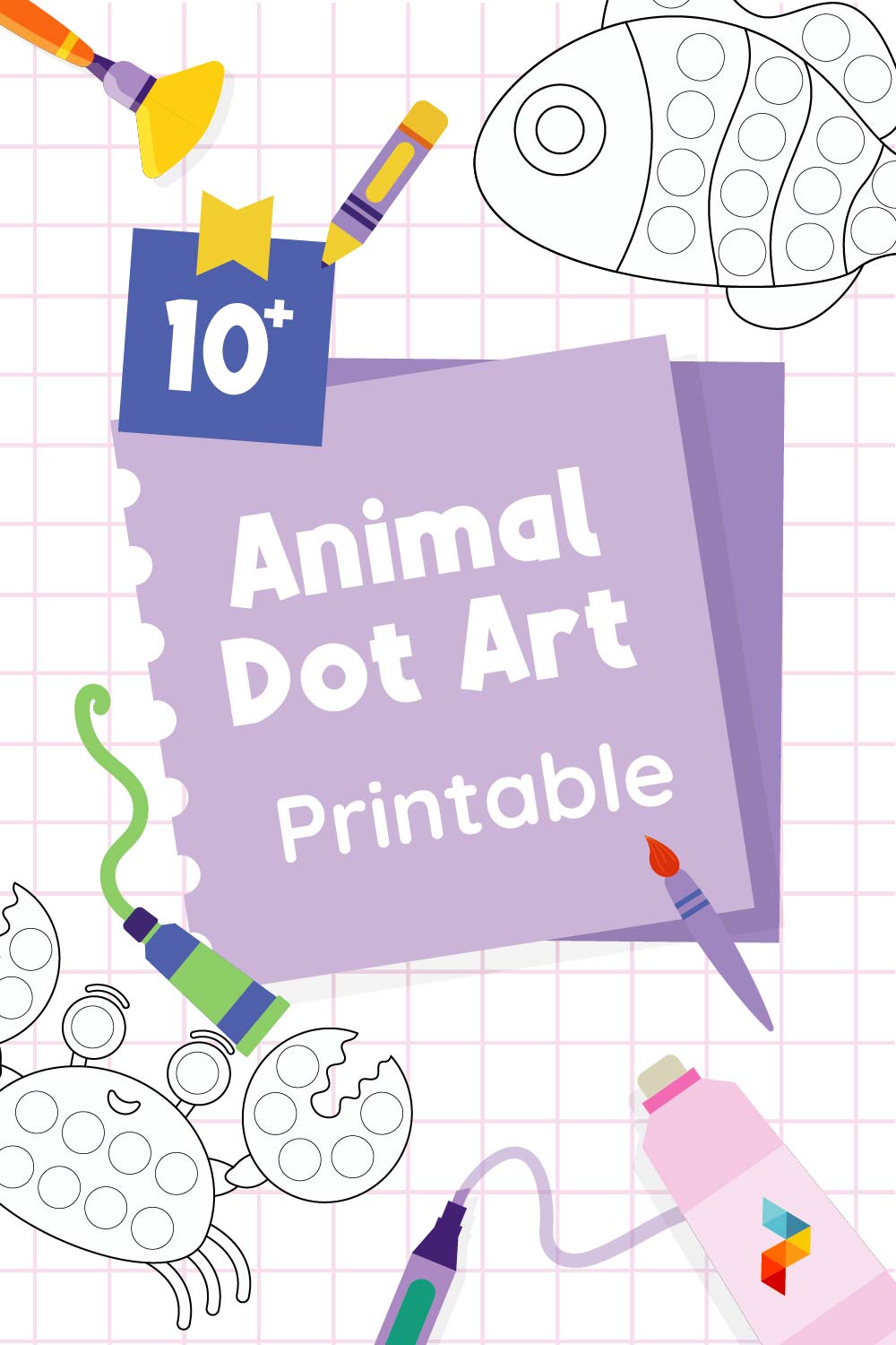 Animal Dot Art Printables
