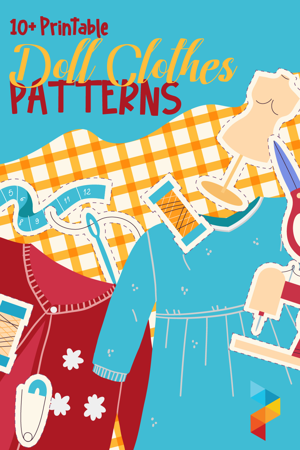 Printable Doll Clothes Sewing Patterns