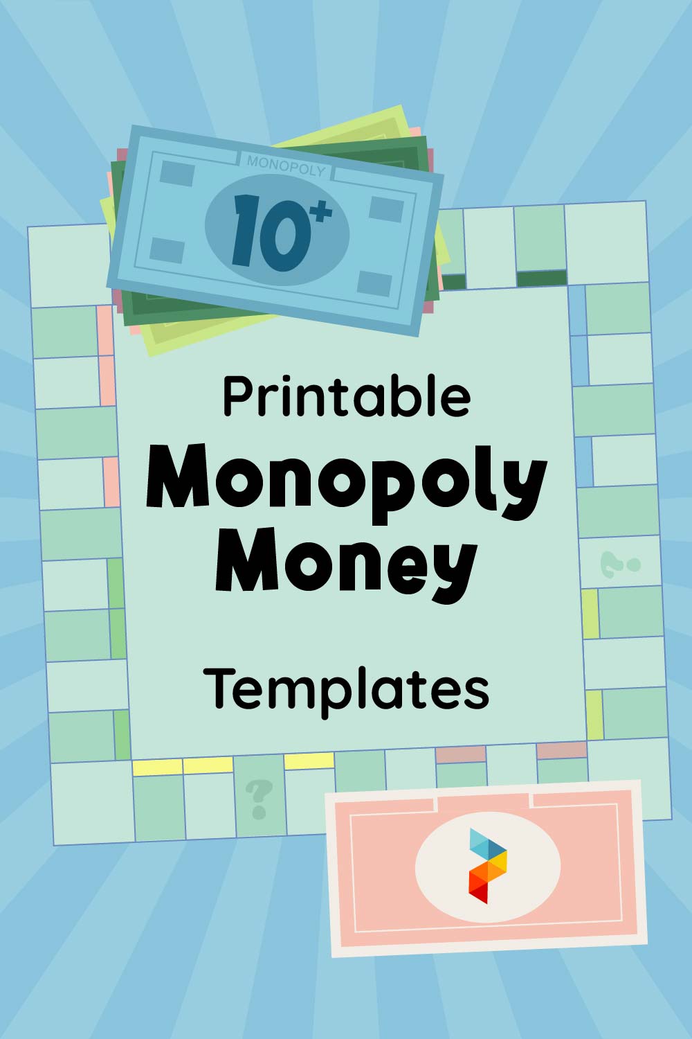 Monopoly Money Templates
