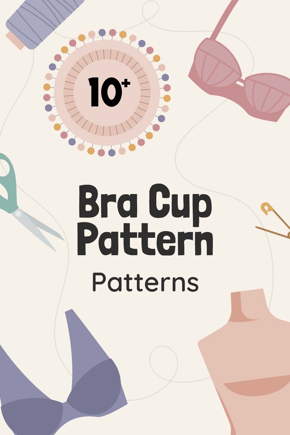 Bra Cup Pattern