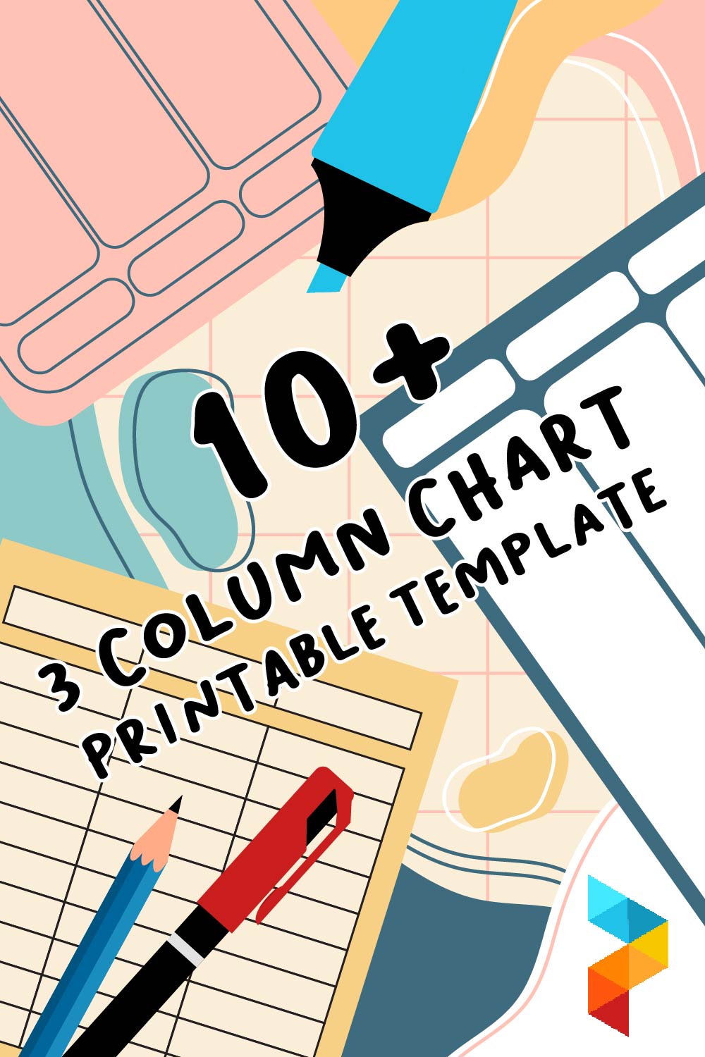 3 Column Chart Templates