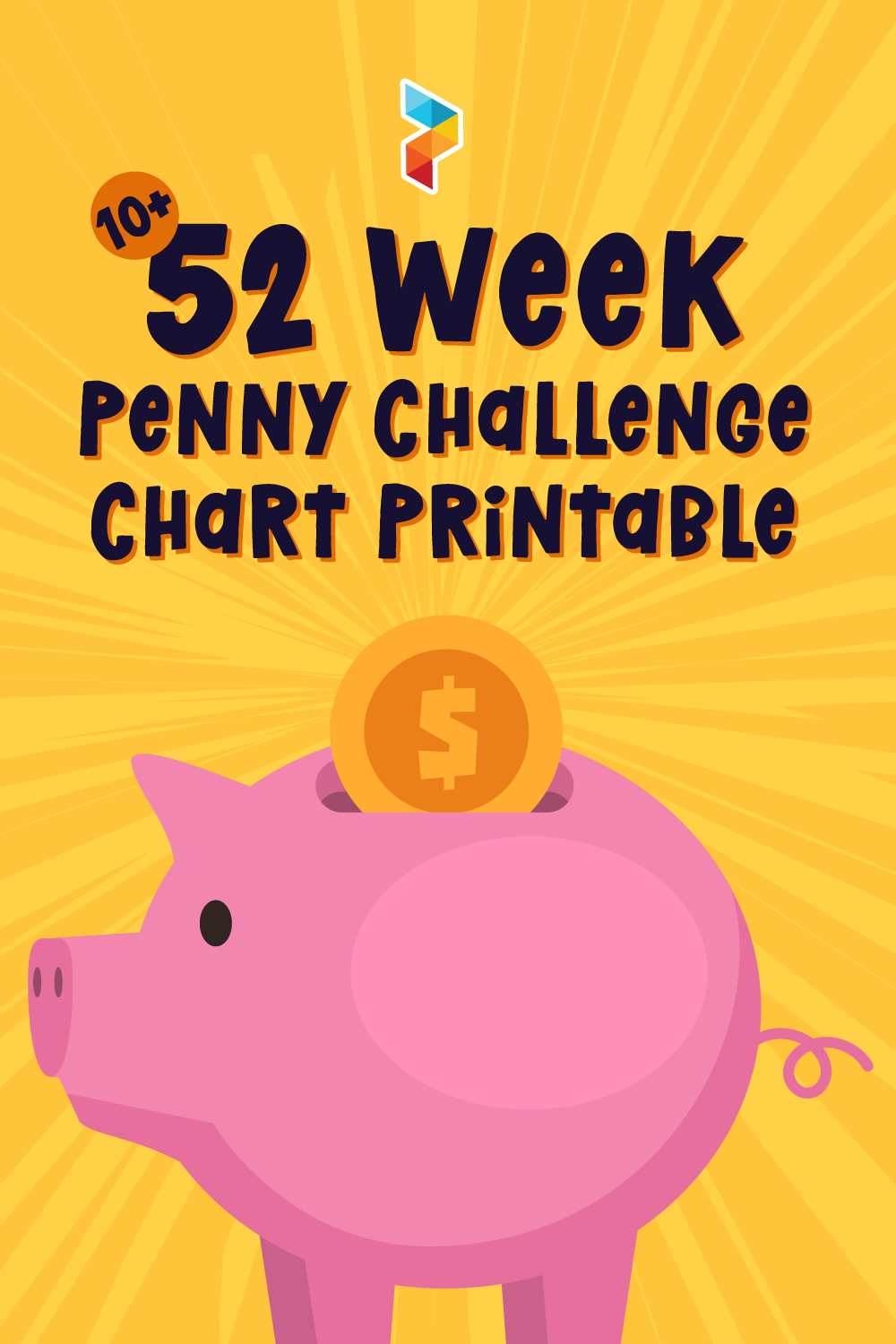 52 Week Penny Challenge Chart