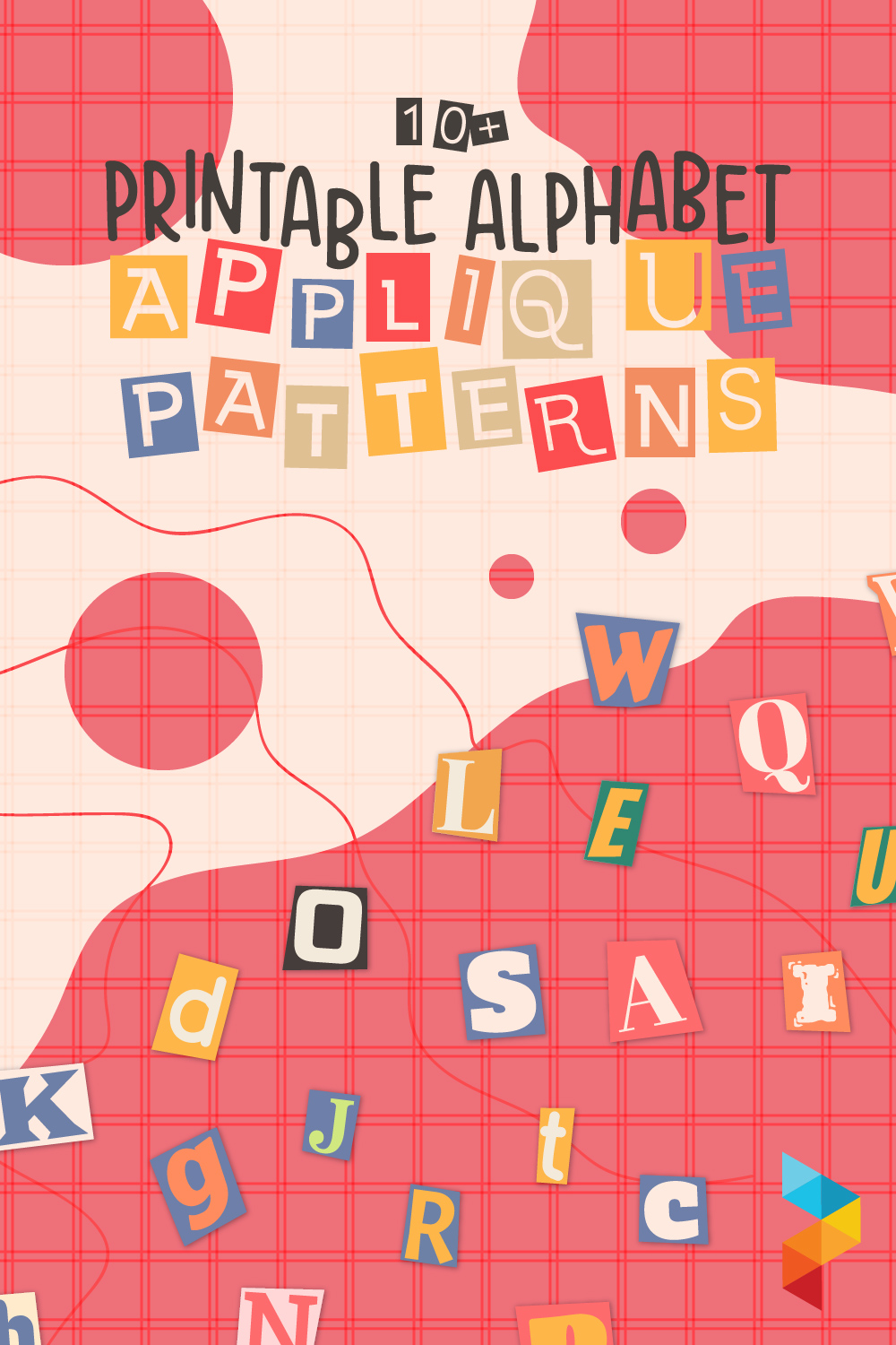 Printable Alphabet Applique Patterns