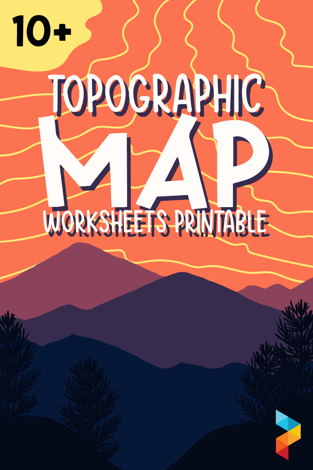 Topographic Map Worksheets Printable