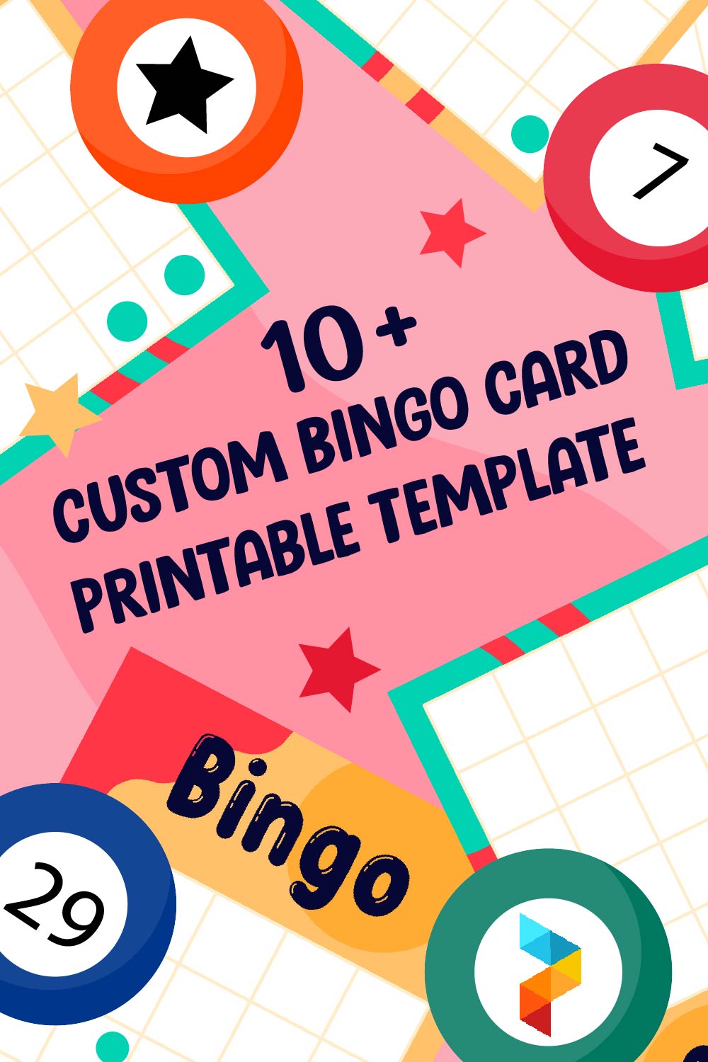 Custom Bingo Card Printable Template