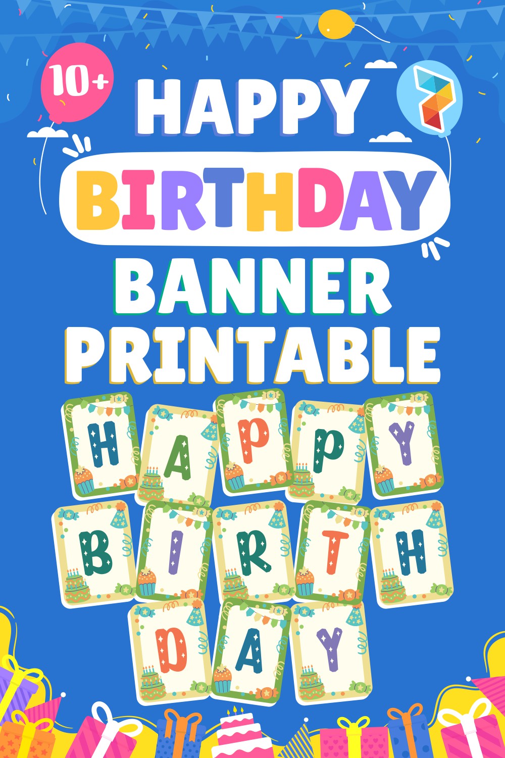 Happy Birthday Banner Printable
