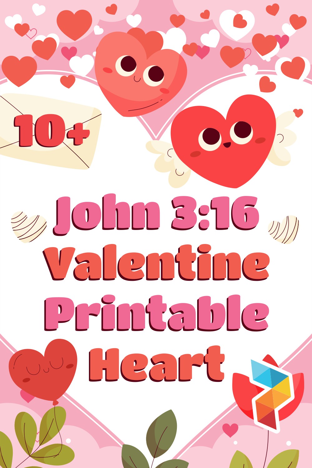 John 3 16 Valentine Heart