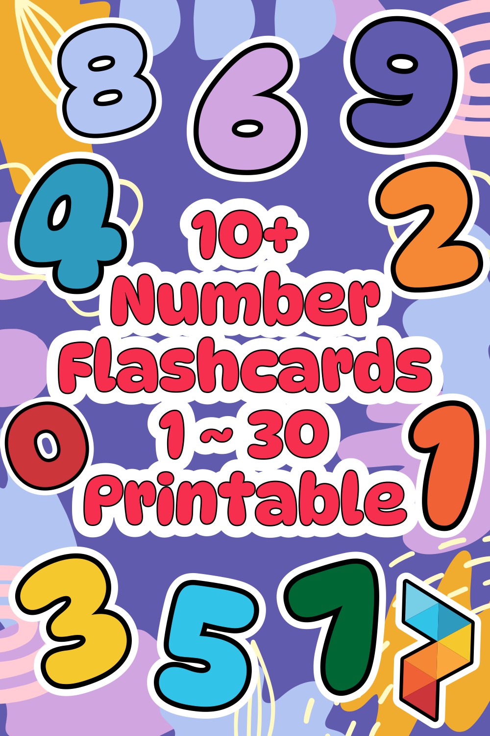Number Flashcards 1 30