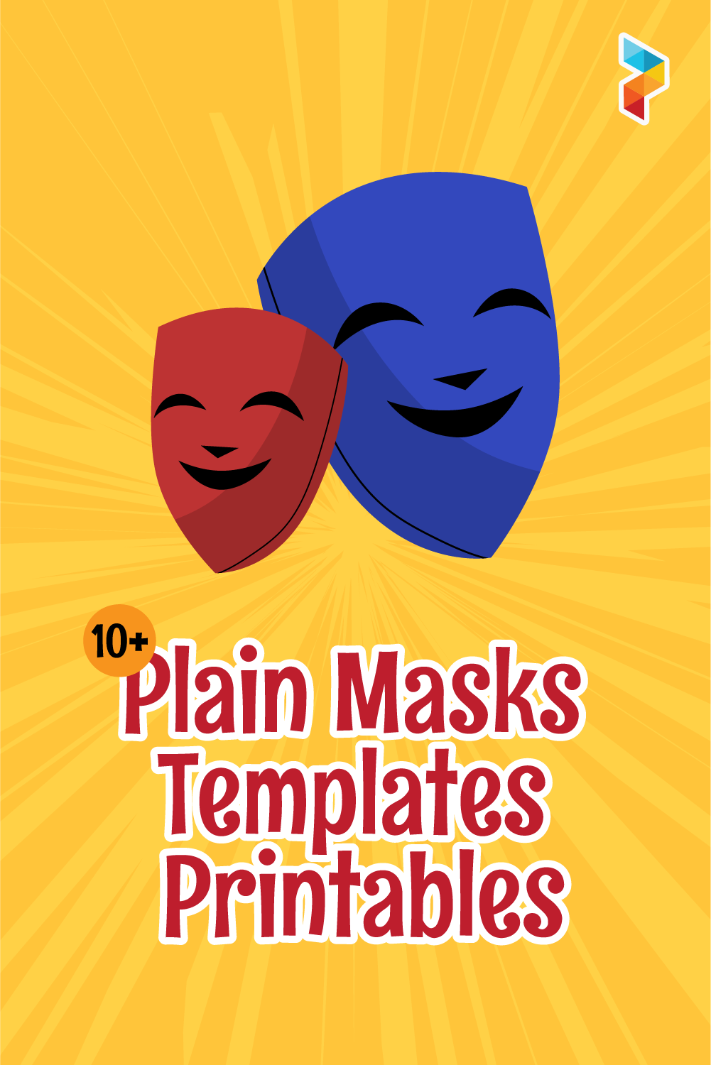 Plain Masks Templates Printables