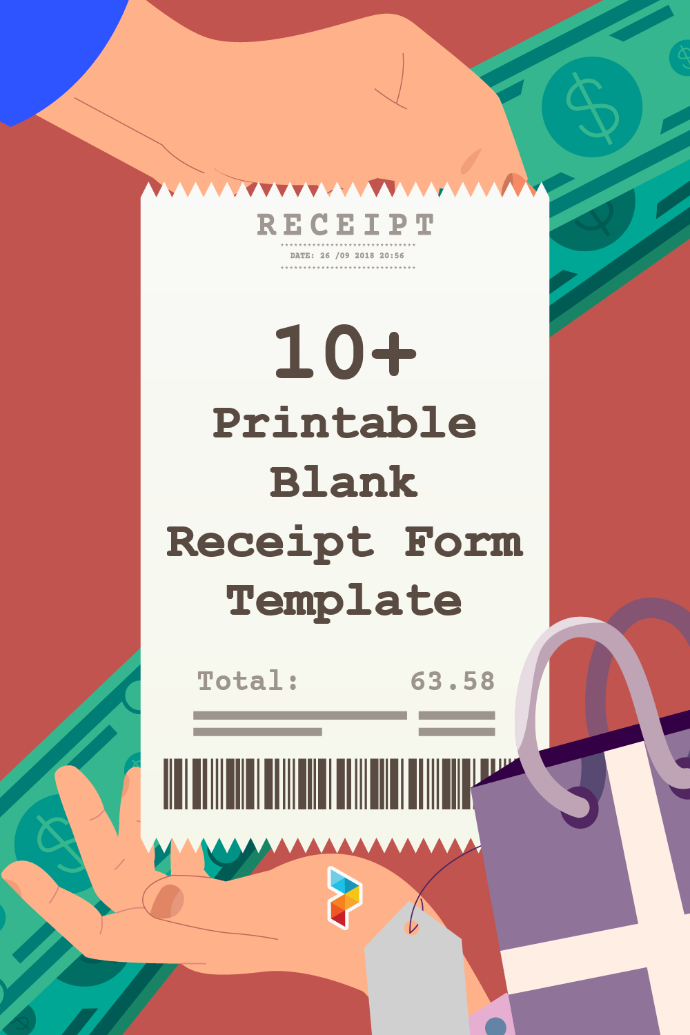 Blank Receipt Form Template