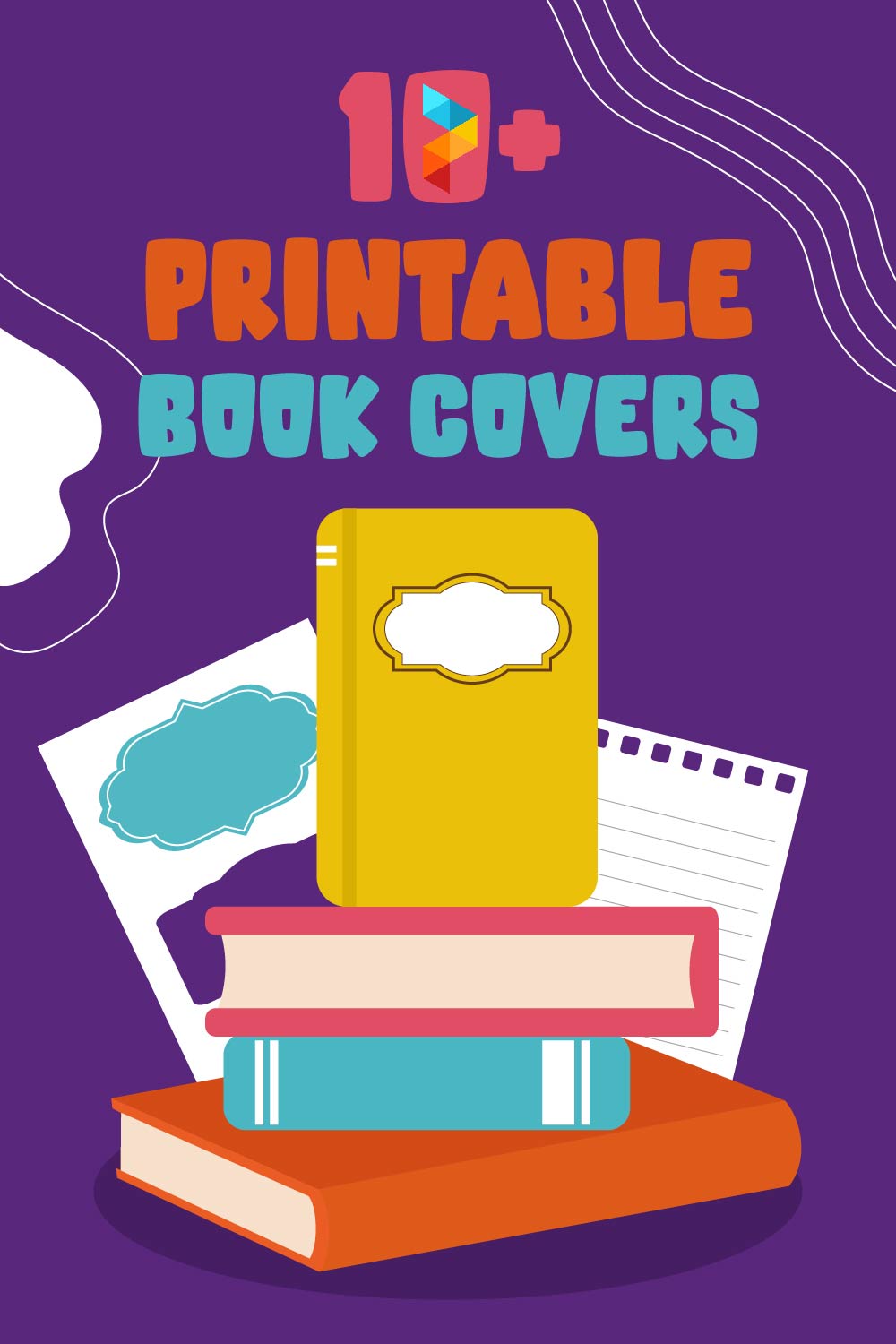 Book Covers 10 Free PDF Printables Printablee