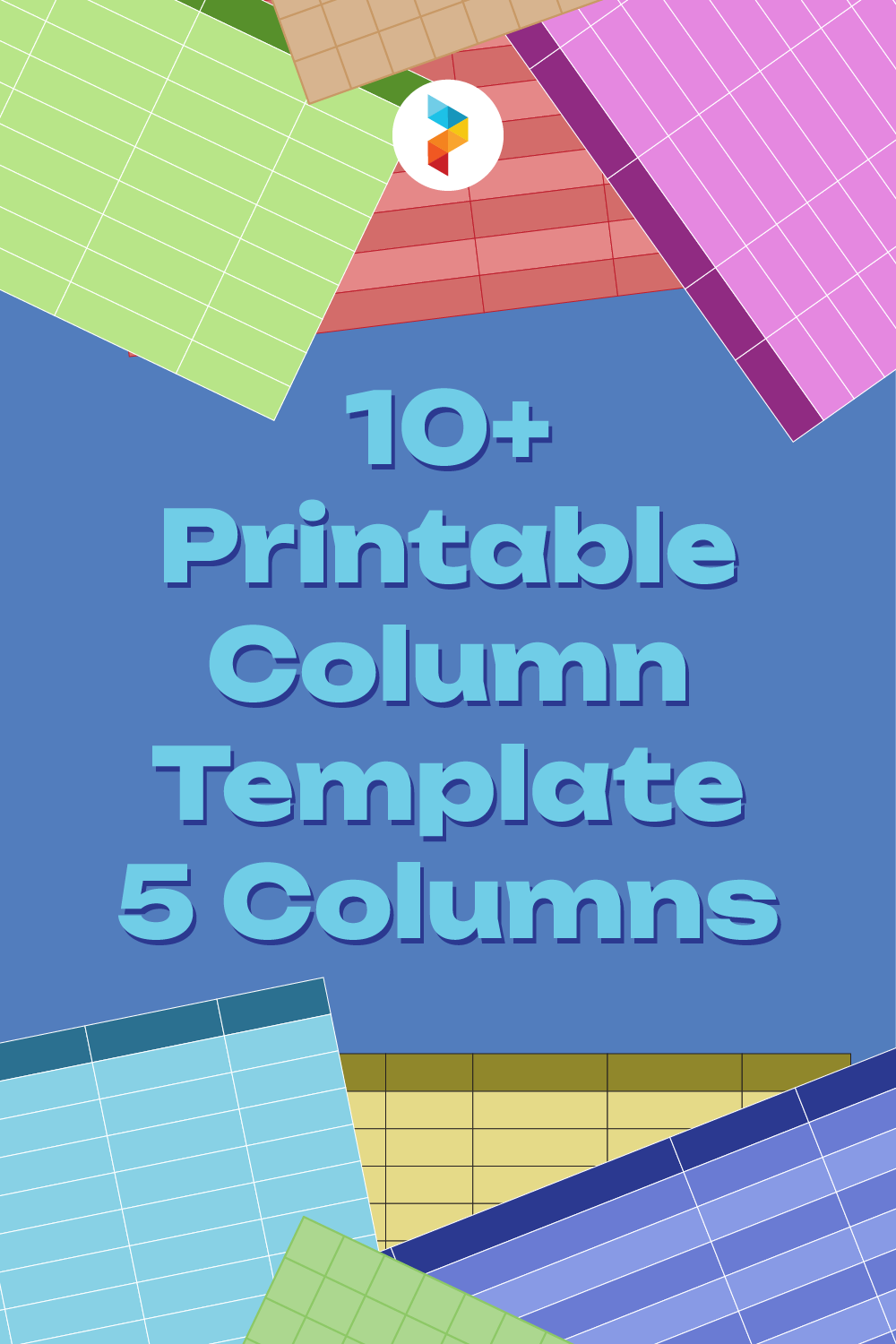 Column Template 5 Columns