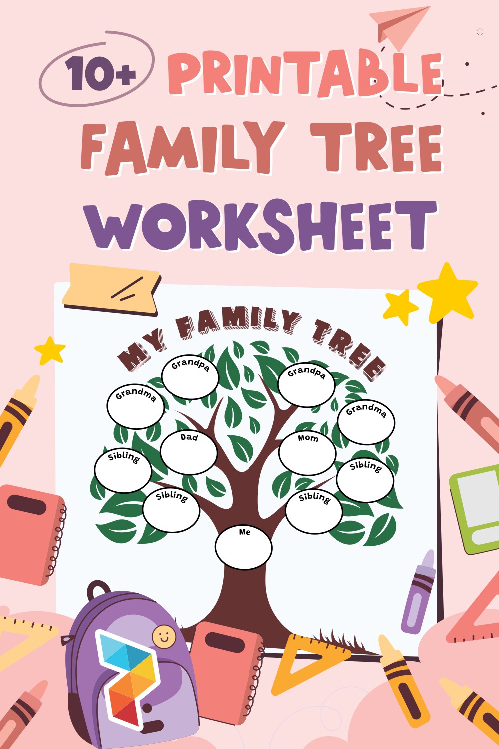 Family Tree Worksheet